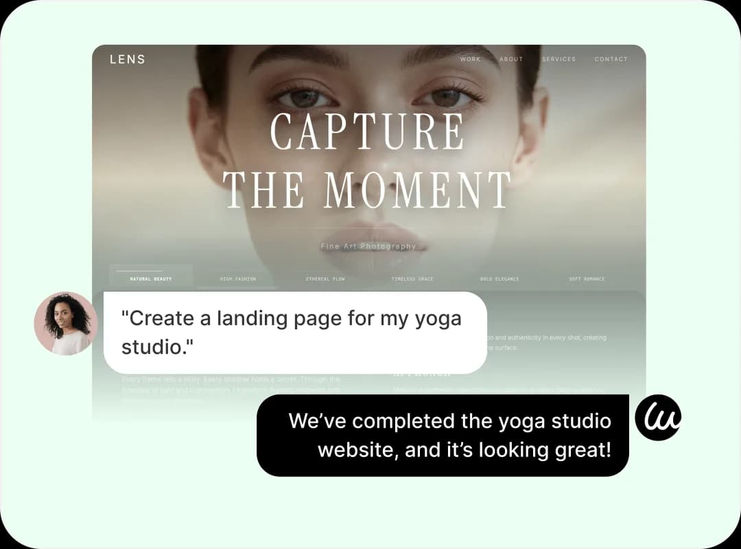 chat with Wegic AI to build a job board website