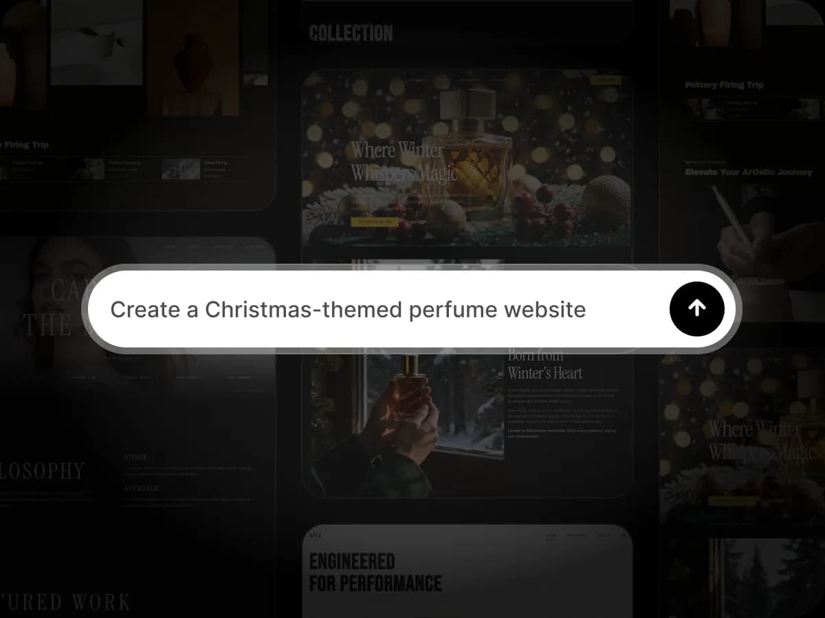 generate political campaigns website from text prompt in Wegic AI